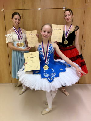 Mezinárodní úspěch našich tanečnic