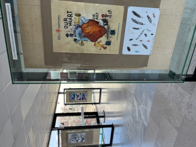 Společná výstava prací žáků a seniorů