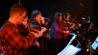 Elektroband v divadle Drak