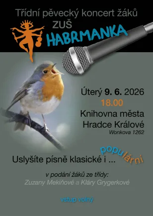 Pěvecký koncert 9.6.