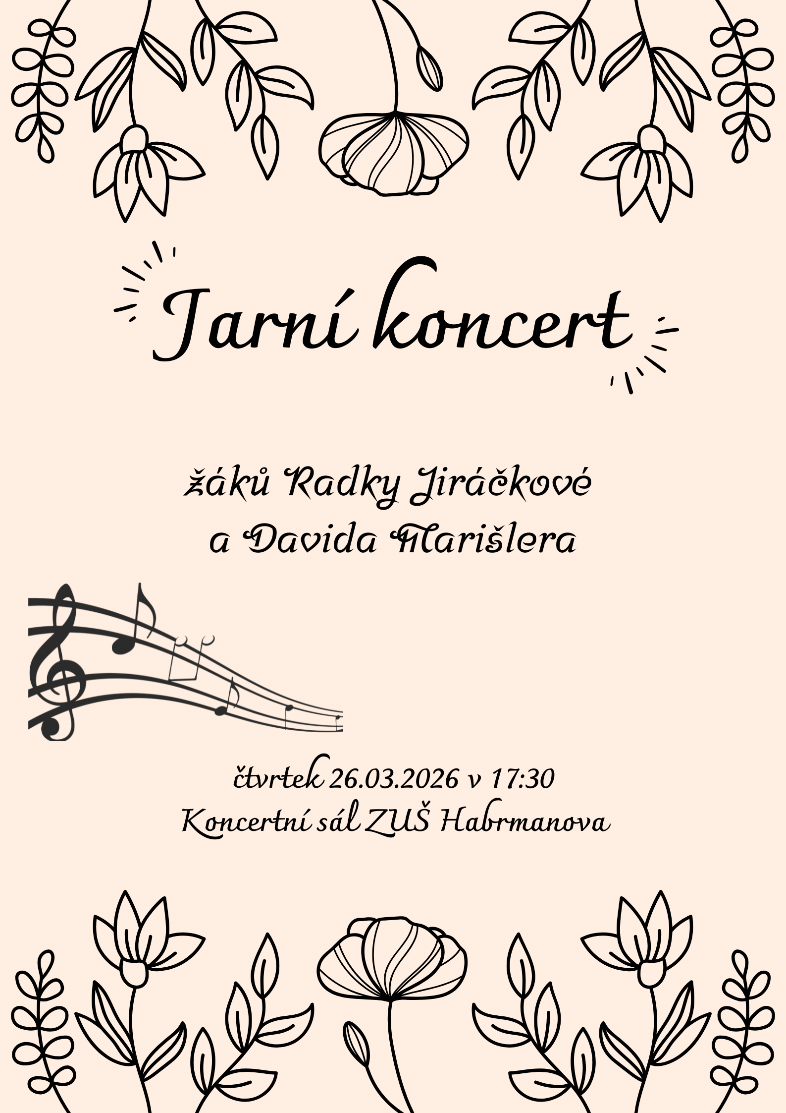 Jarní koncert žáků