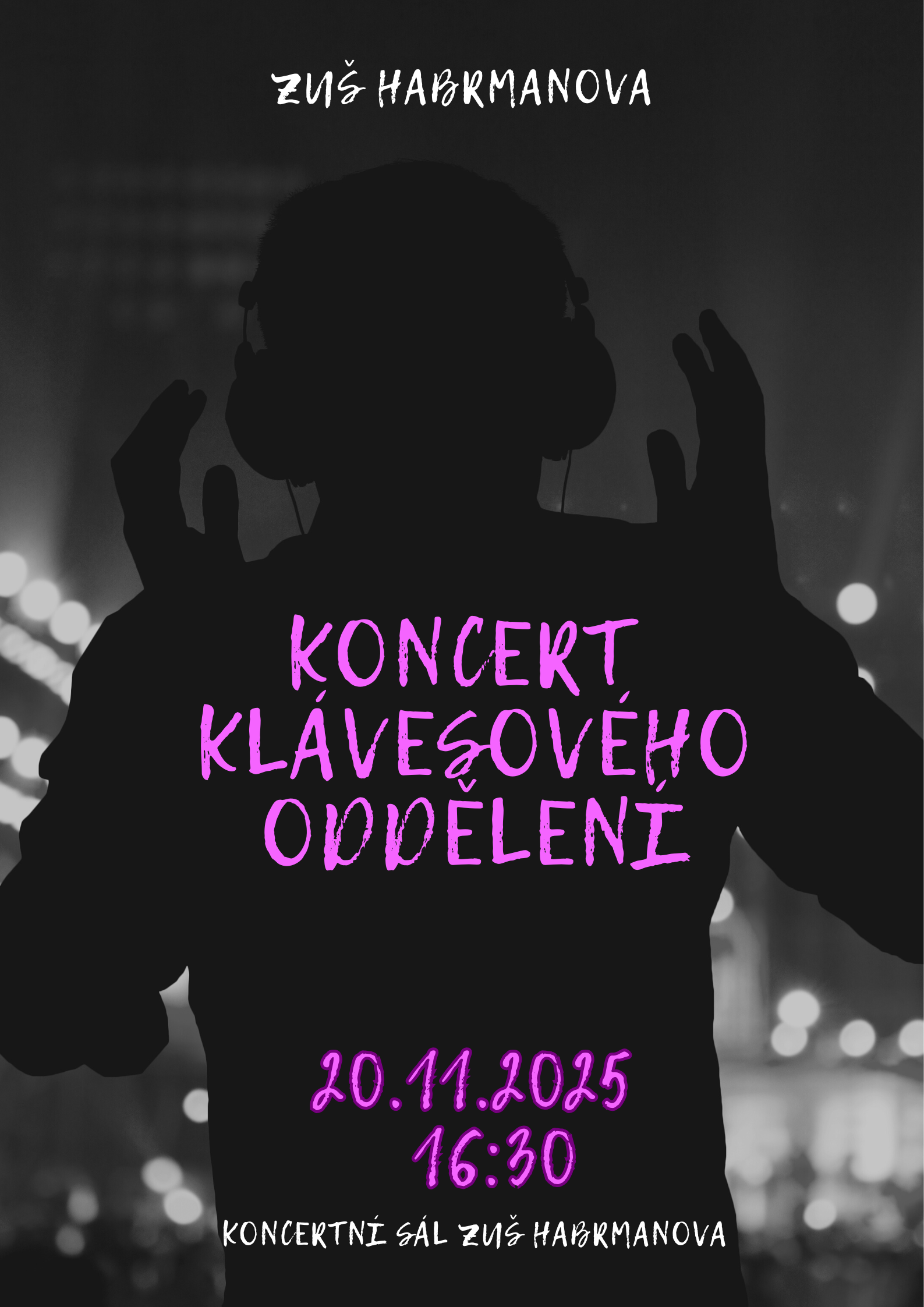Koncert klávesového oddělení