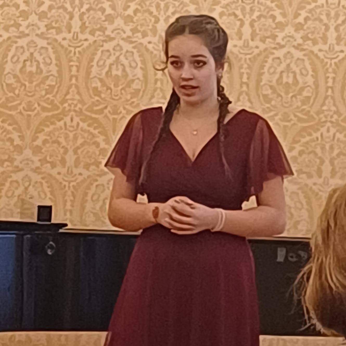 Anna Reichlová zazářila ve finále celostátní pěvecké soutěže ALLEGRO